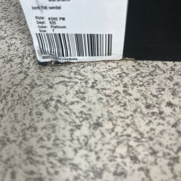 EILEEN FISHER | Kore PM flat Sandals platinum size 7 NWB summer boho thong $195 - Picture 2 of 8